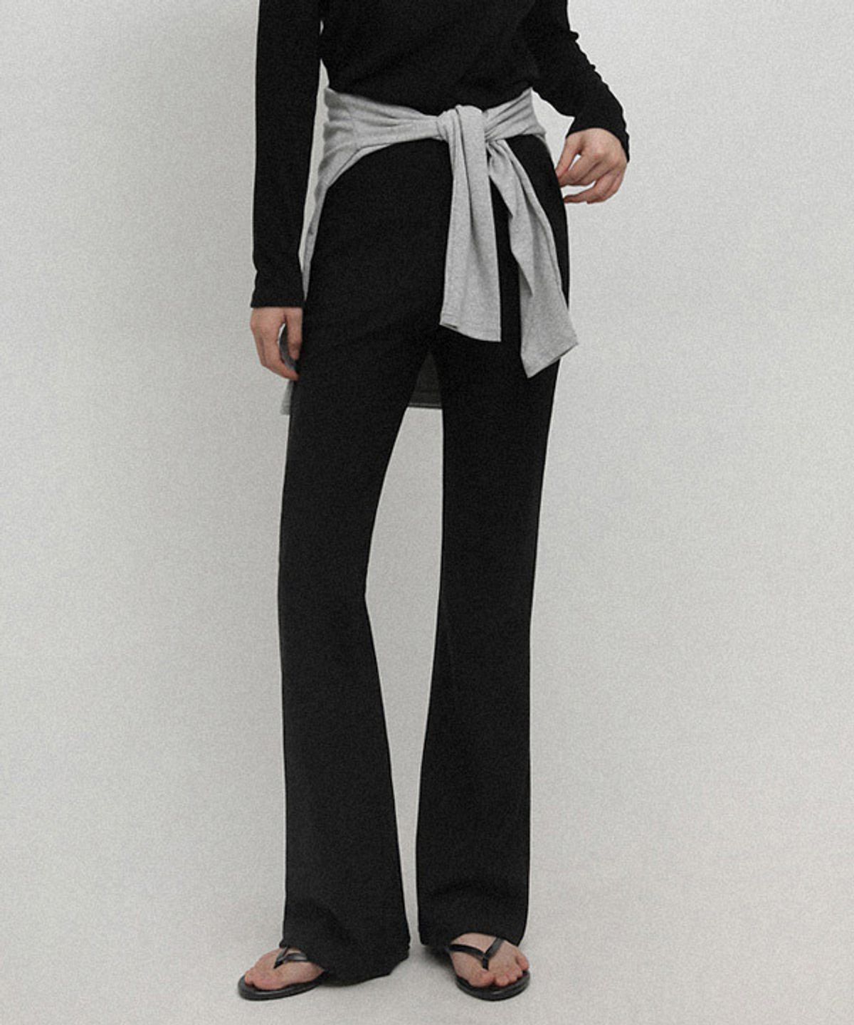 엘뮤즈(LMUSE) [150/160.ver] BOOTCUT SLACKS.002 -1color/2size