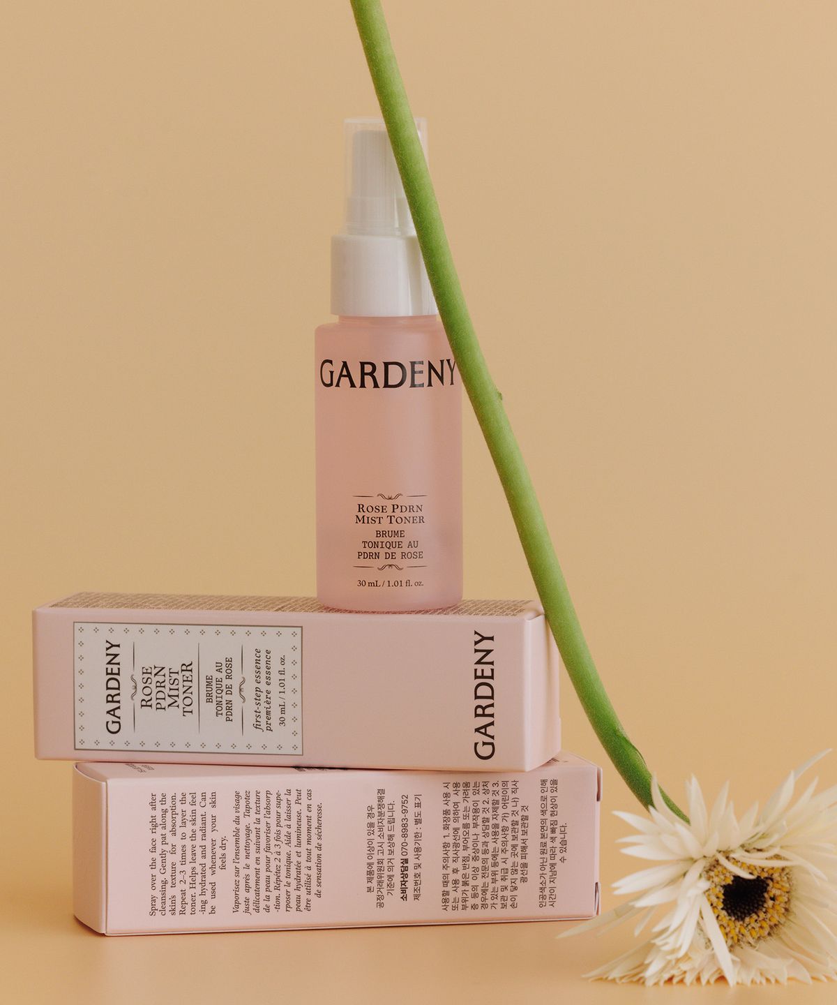 가드니(GARDENY) [뿌리는 장미 토너] 로즈 PDRN 미스트 토너 30ml