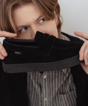 아덴 스니커즈 로퍼 6CM [블랙]