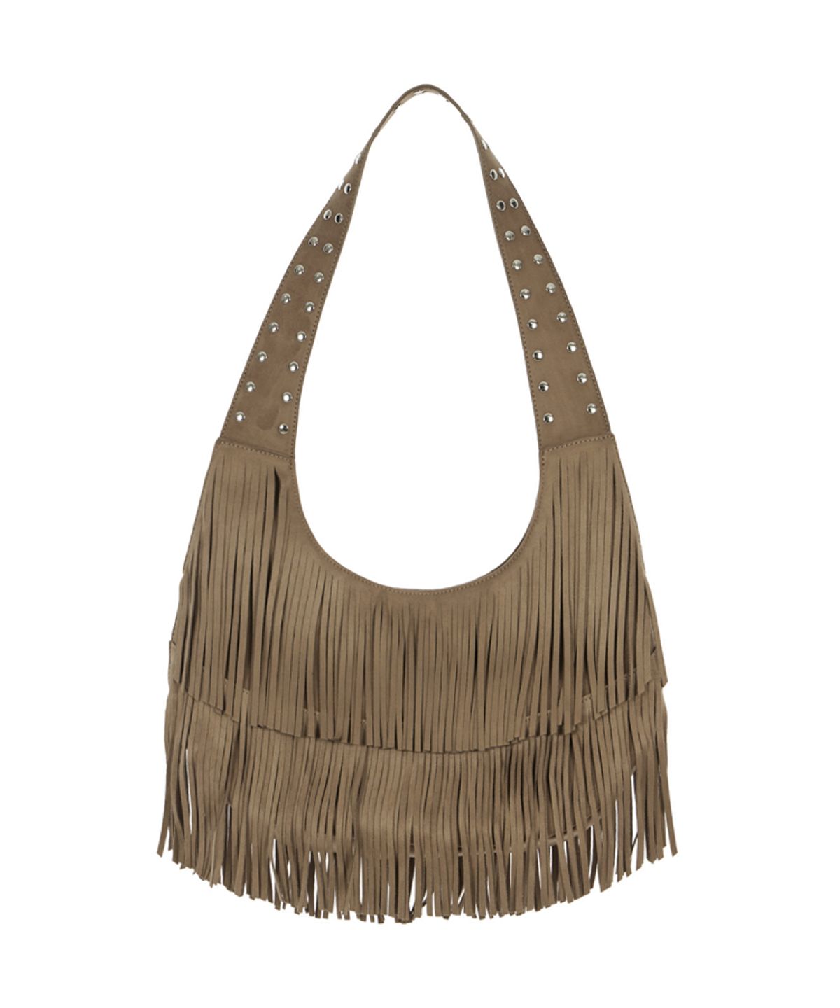 분트(VOONT) Dust Trail Fringe Bag (BROWN)