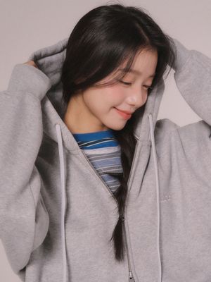 기모 후드 스웨트 집업 점퍼 (2color)