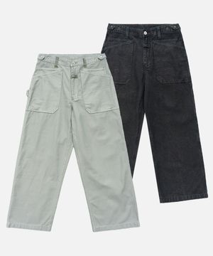 Wide Fit Utility Fatigue Pants_2color