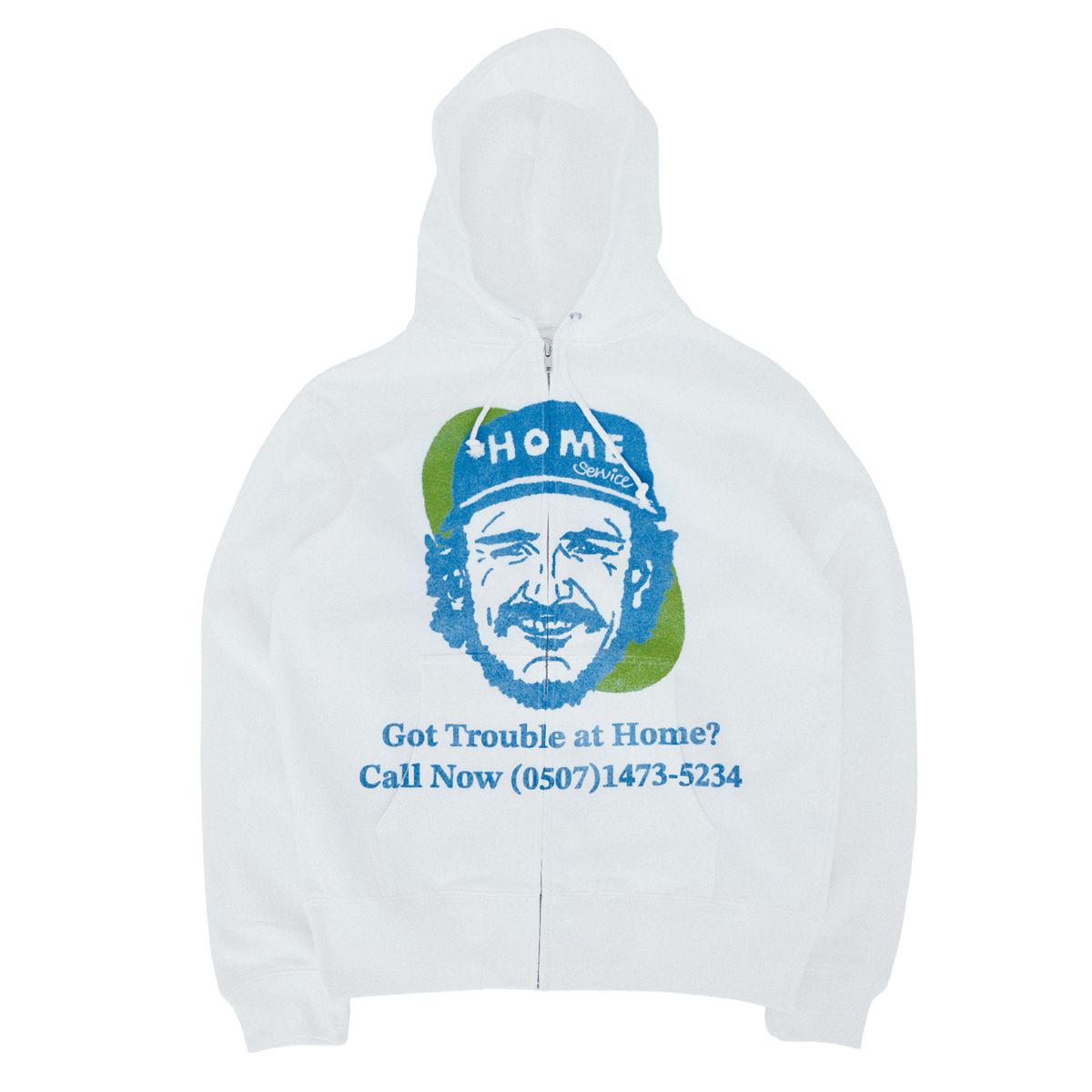 더 차일드후드 홈(THE CHILDHOOD HOME) Home Trouble Zip-up Hoodie