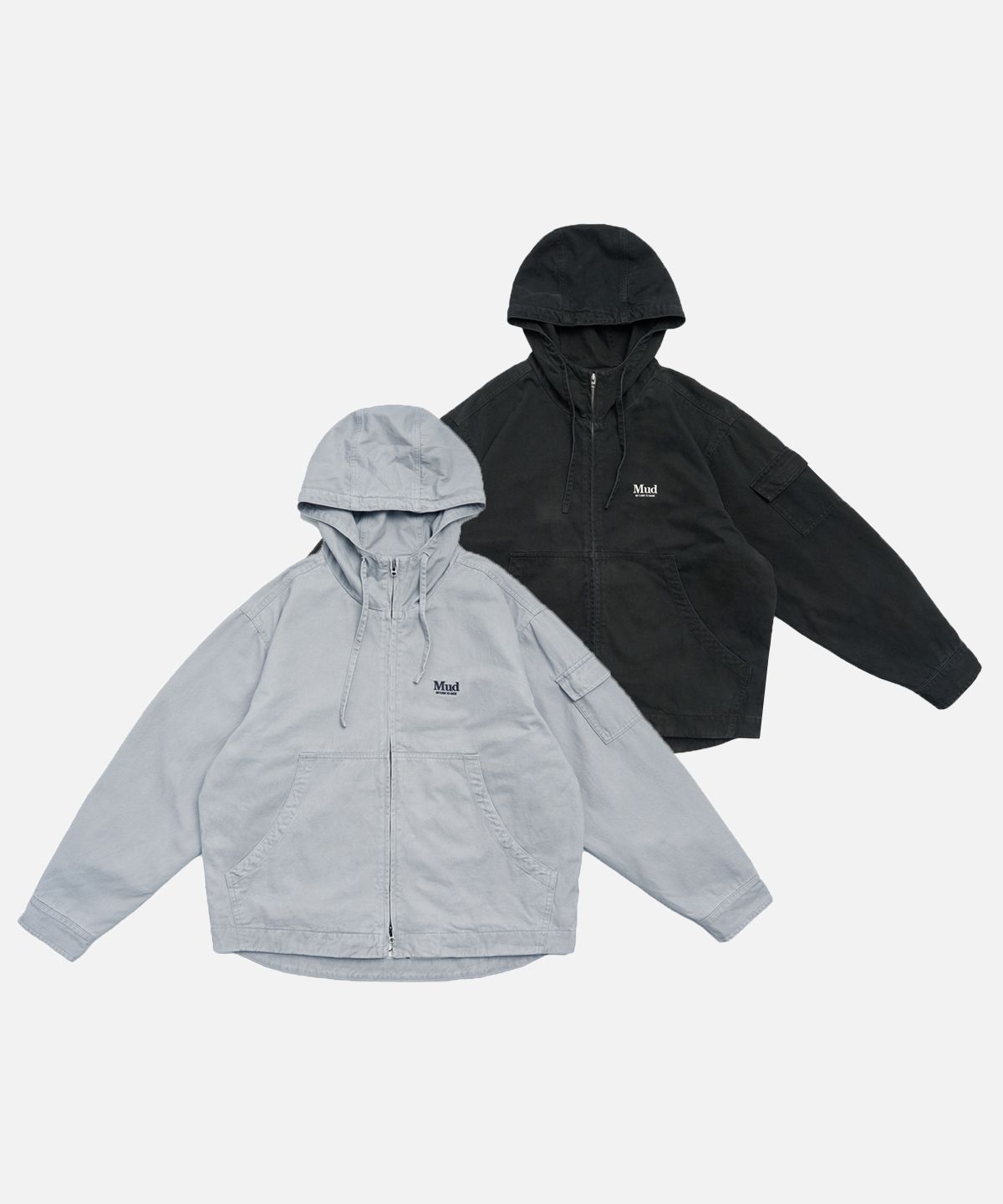 미드업데이트(MIDUPDATE) Murtb Classic Hoodie Jacket_2color