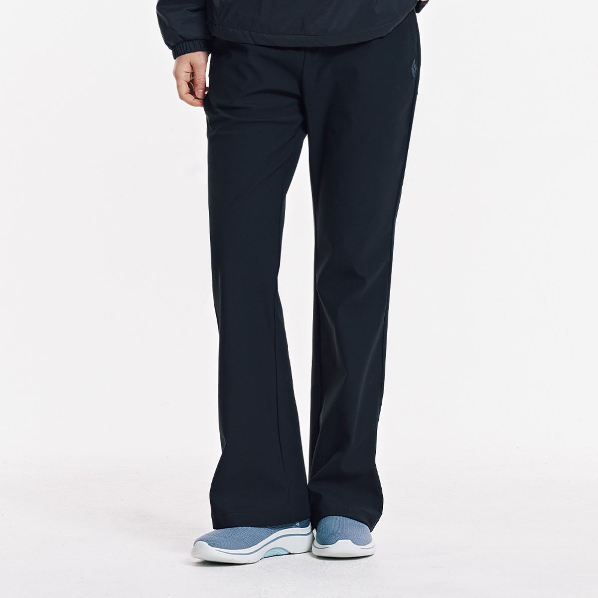 스케쳐스(SKECHERS) 여성 트리코트 본딩 부츠컷 팬츠_SP3WPCFW022