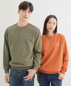 [ON] 4color 유니 필름 일자로고 맨투맨 NP3KE404