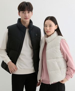 [ON] 2color 유니 베이직 패딩 베스트 NP4WE800