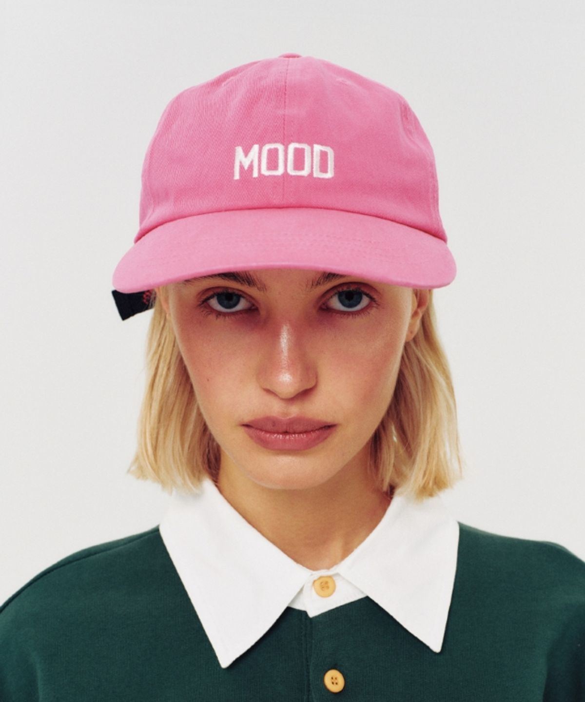무드베러(MOODBETTER) BASIC MOOD BALL CAP PINK