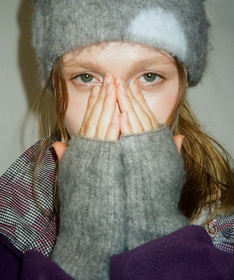 Fluffy Hand Warmer - Grey