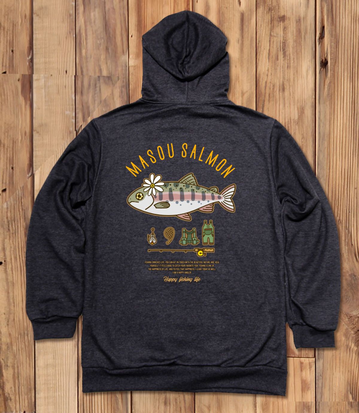 돌돌(DOLDOL) FICO-HOODY-250 익스트림 낚시 브랜드 피코앵글러 산천어 후드티