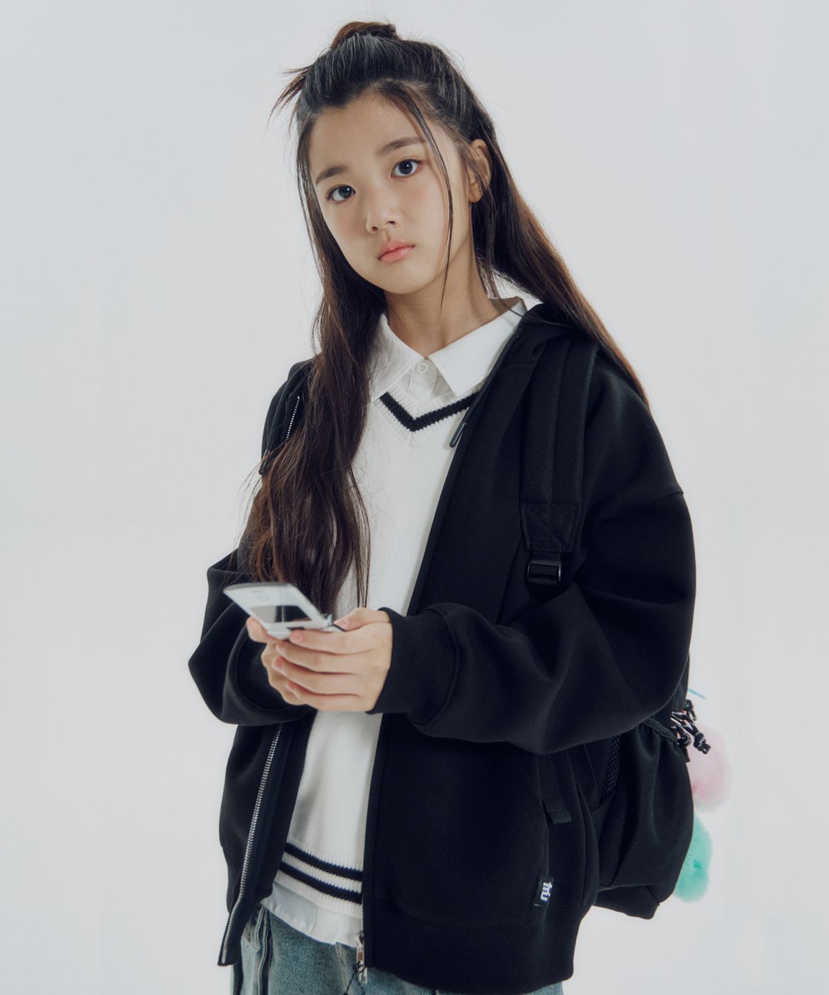 티미유(TMIU) 베이직 스웨터 조끼