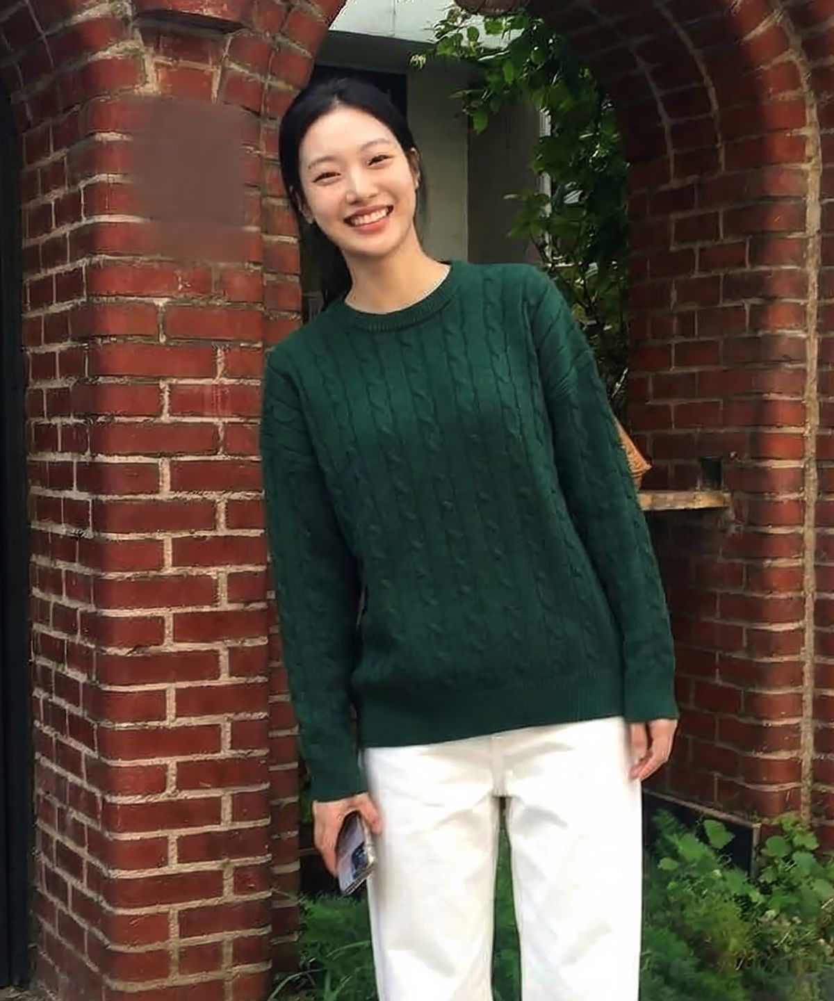 유라이프지(ULIFEZIP) 심플 라운드넥 케이블 꽈배기 니트 5 Color [ULZK_1001]