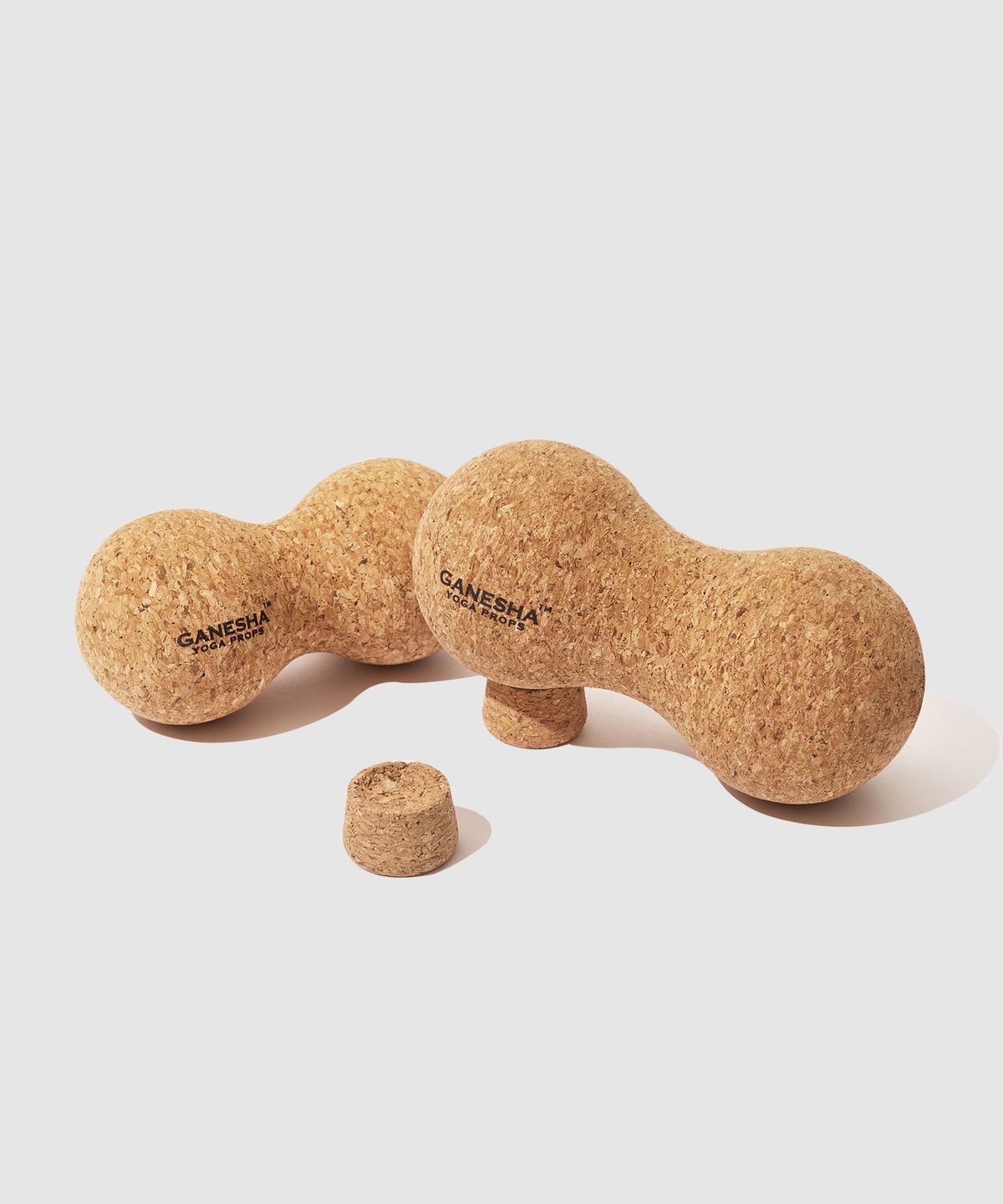 가네샤 요가 프랍스(GANESHA YOGA PROPS) 가네샤 코르크 마사지볼 듀얼 라지
