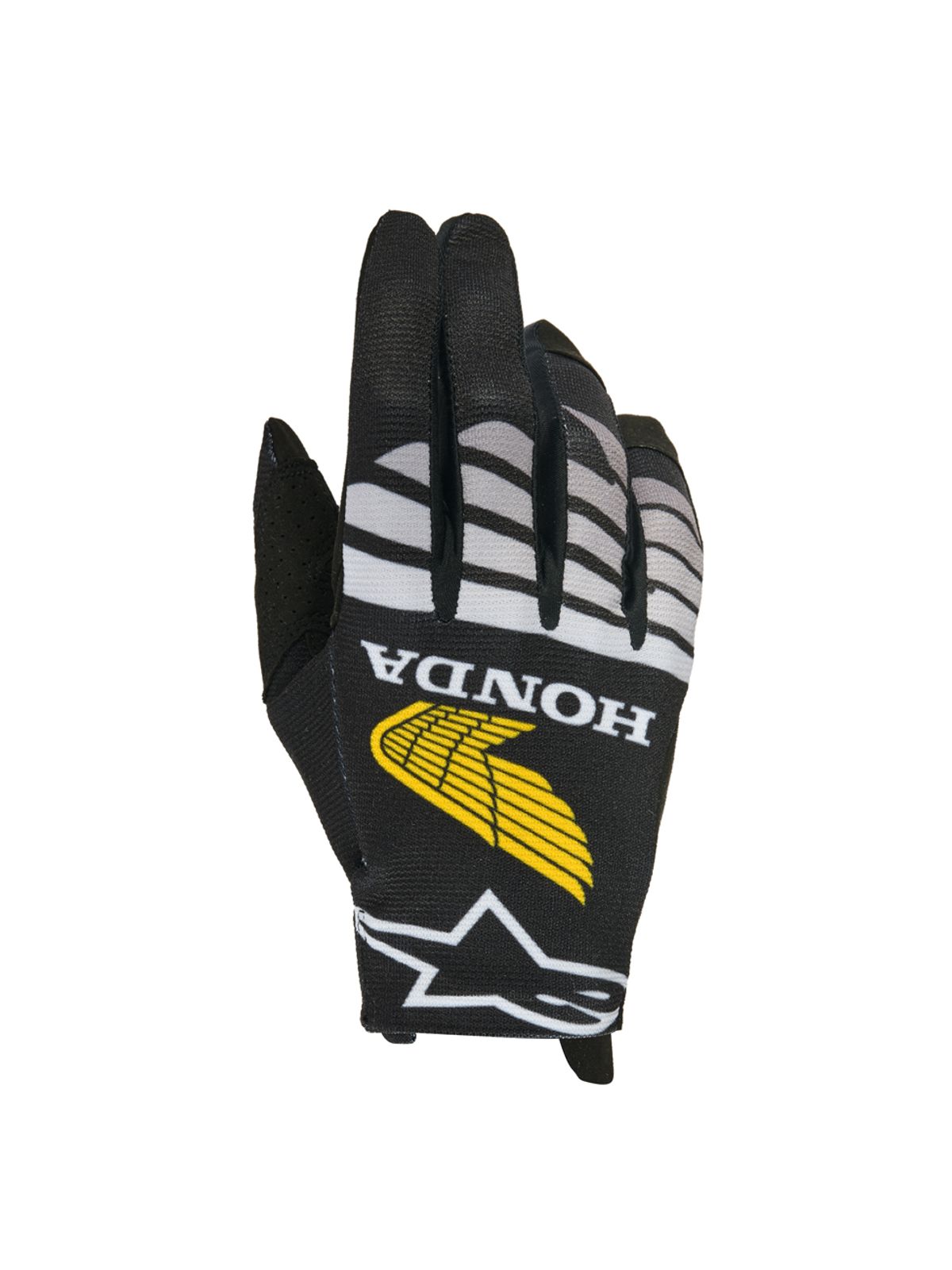 알파인스타즈(ALPINESTARS) HONDA RADAR GLOVES - BLACK GRAY YELLOW