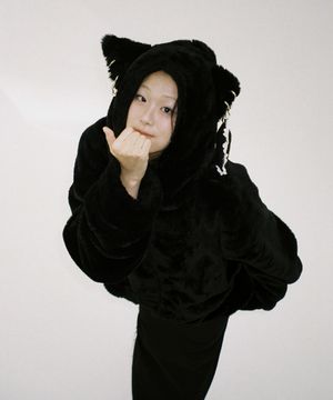 까만 고양이 자켓