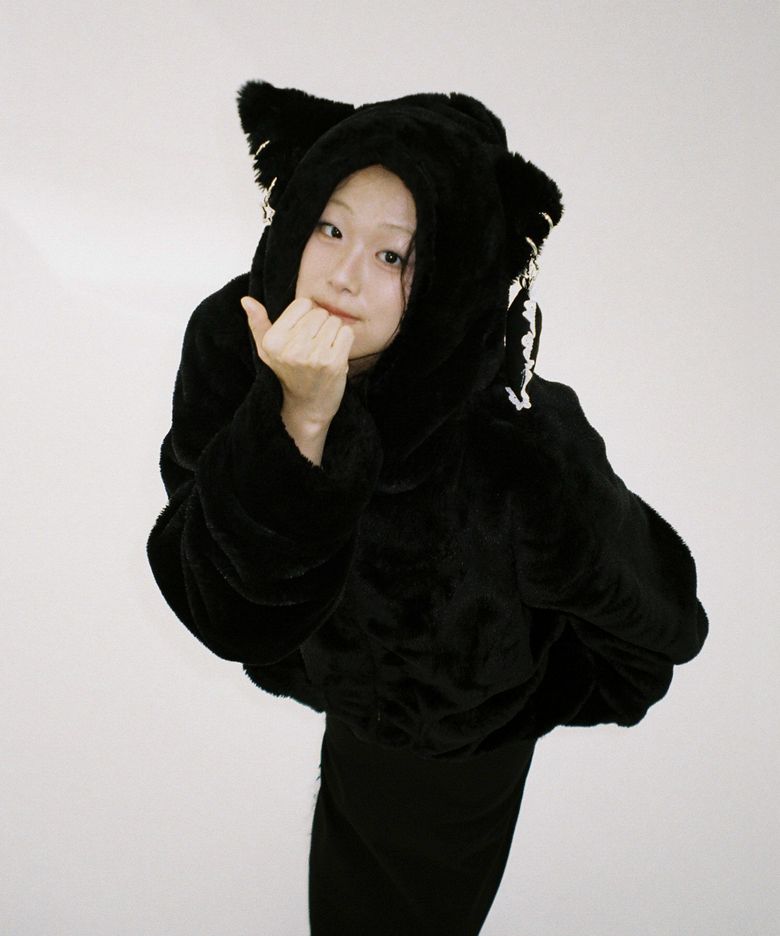 까만 고양이 자켓