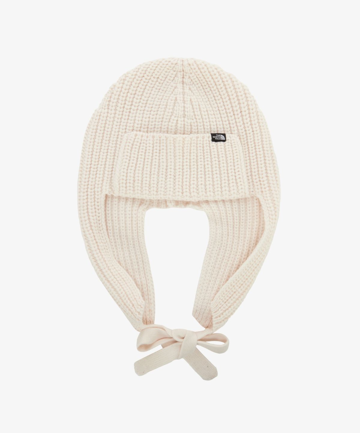 노스페이스(THE NORTH FACE) NE3BR56C 우먼 니트 이어머프 비니 CREAM
