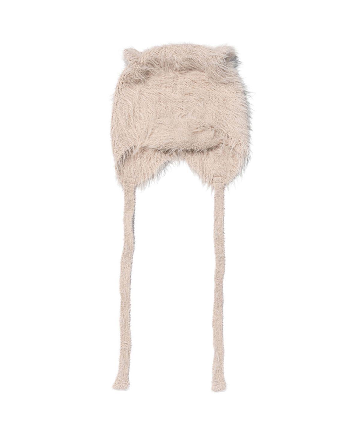 뉴키치(NEWKITSCH) CAT EARS KNIT BEANIE (BEIGE)