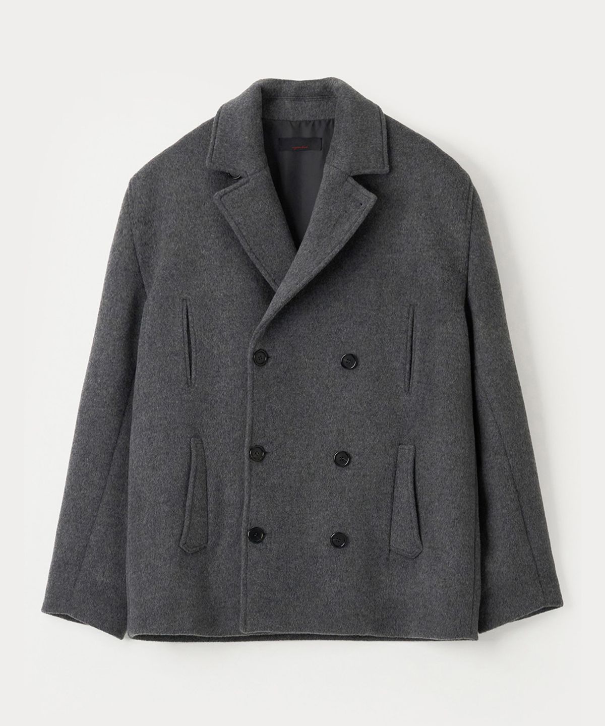 애니타임로릭(ANYTIME LOREAK) ANEMONE PEA COAT - CHARCOAL