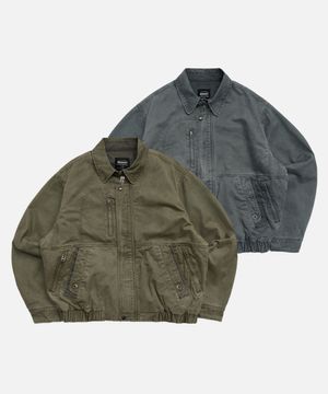 Vintage Washed Jacket_2color