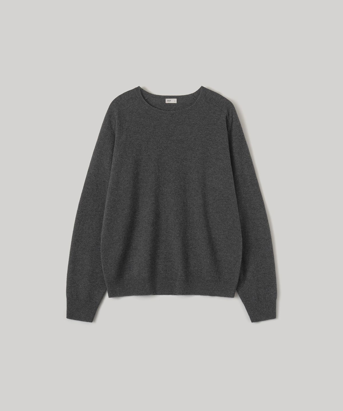어나더 오피스(ANOTHER OFFICE) Ensemble Cashmere Knit (Charcoal)