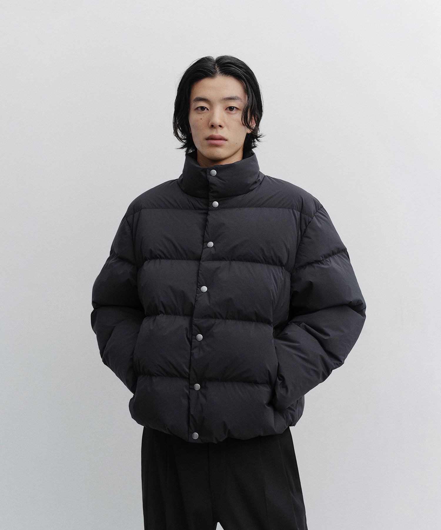 MUSINSA | ANOTHER OFFICE Legacy Goose Down Parka (Black)
