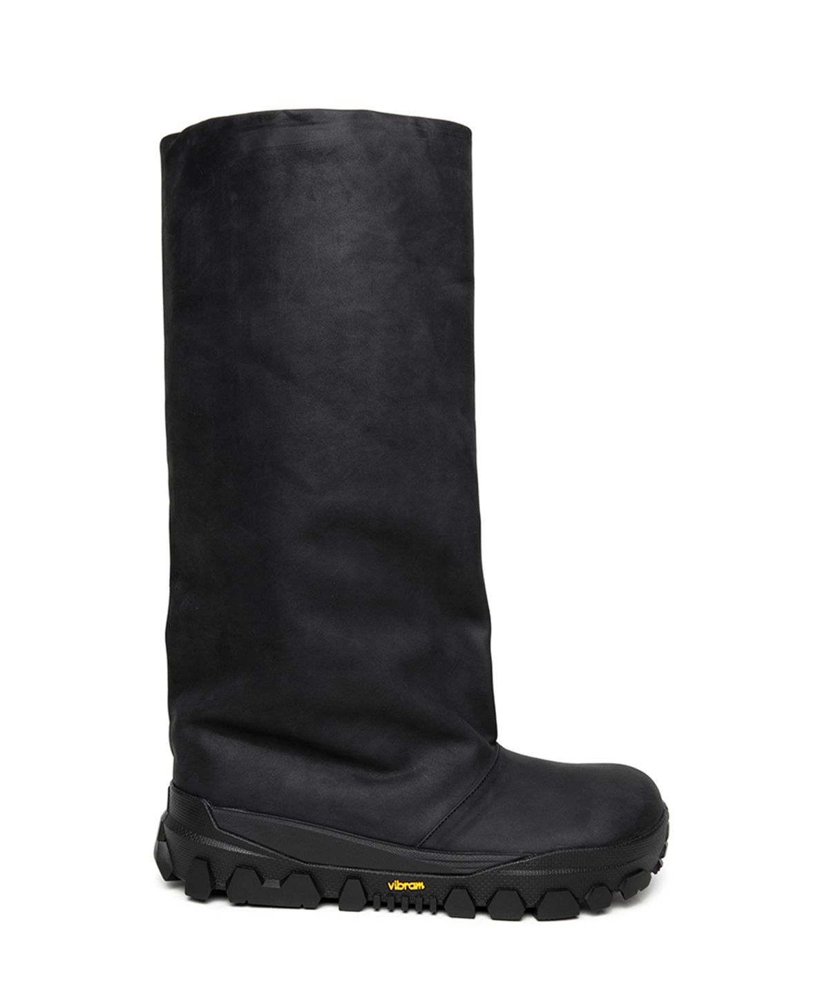 쓰리투에이티(THREE TO EIGHTY) VIBRAM GRUNGE LEATHER BOOTS BLACK
