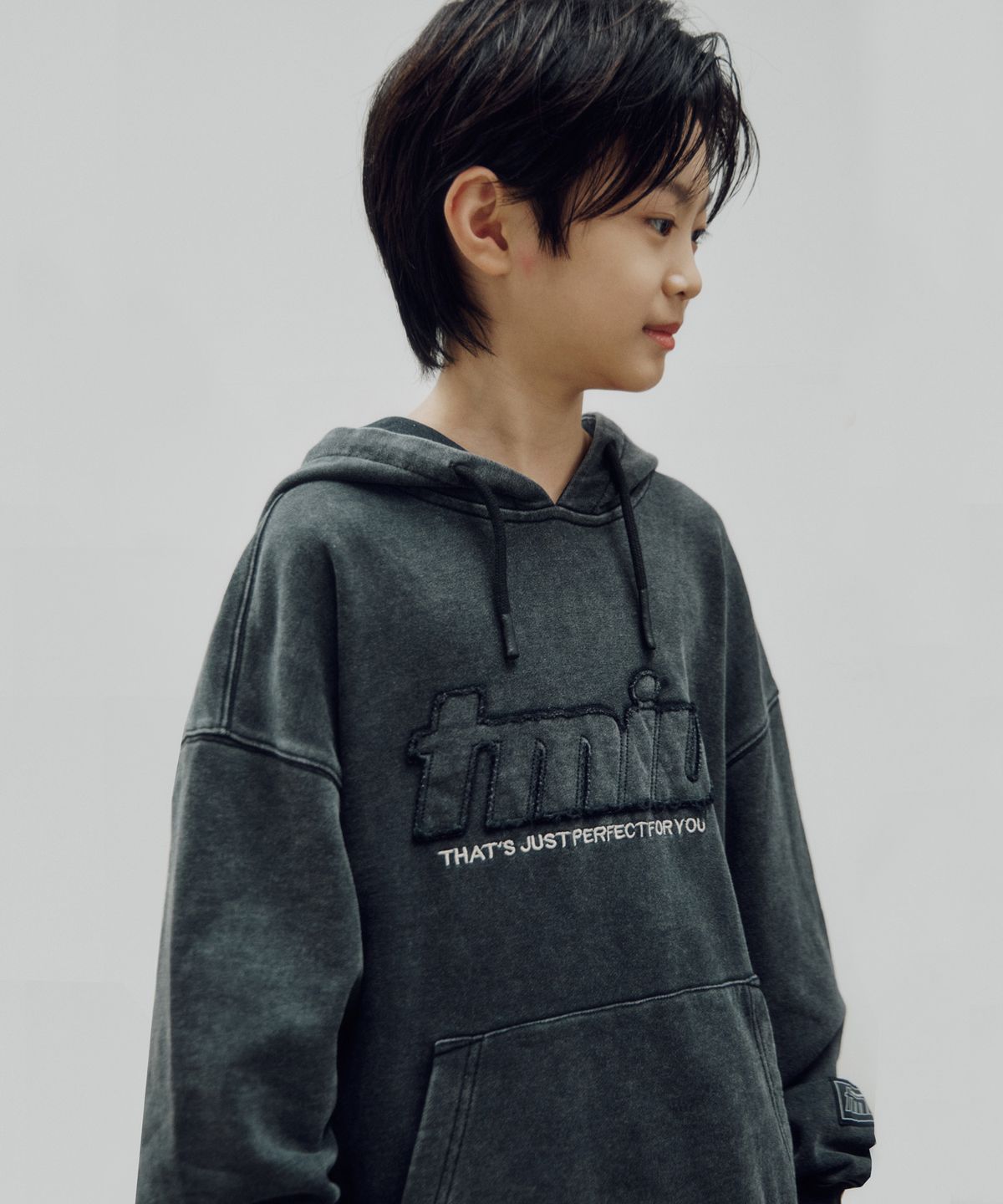 티미유(TMIU) 피그먼트 후드티