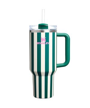 퀜처 H2.0 플로우스테이트 텀블러 1.18L 에메랄드 스트라이프 글로스