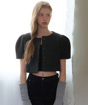 [울100%]하프 울 자켓_Half Wool Jacket_2colors