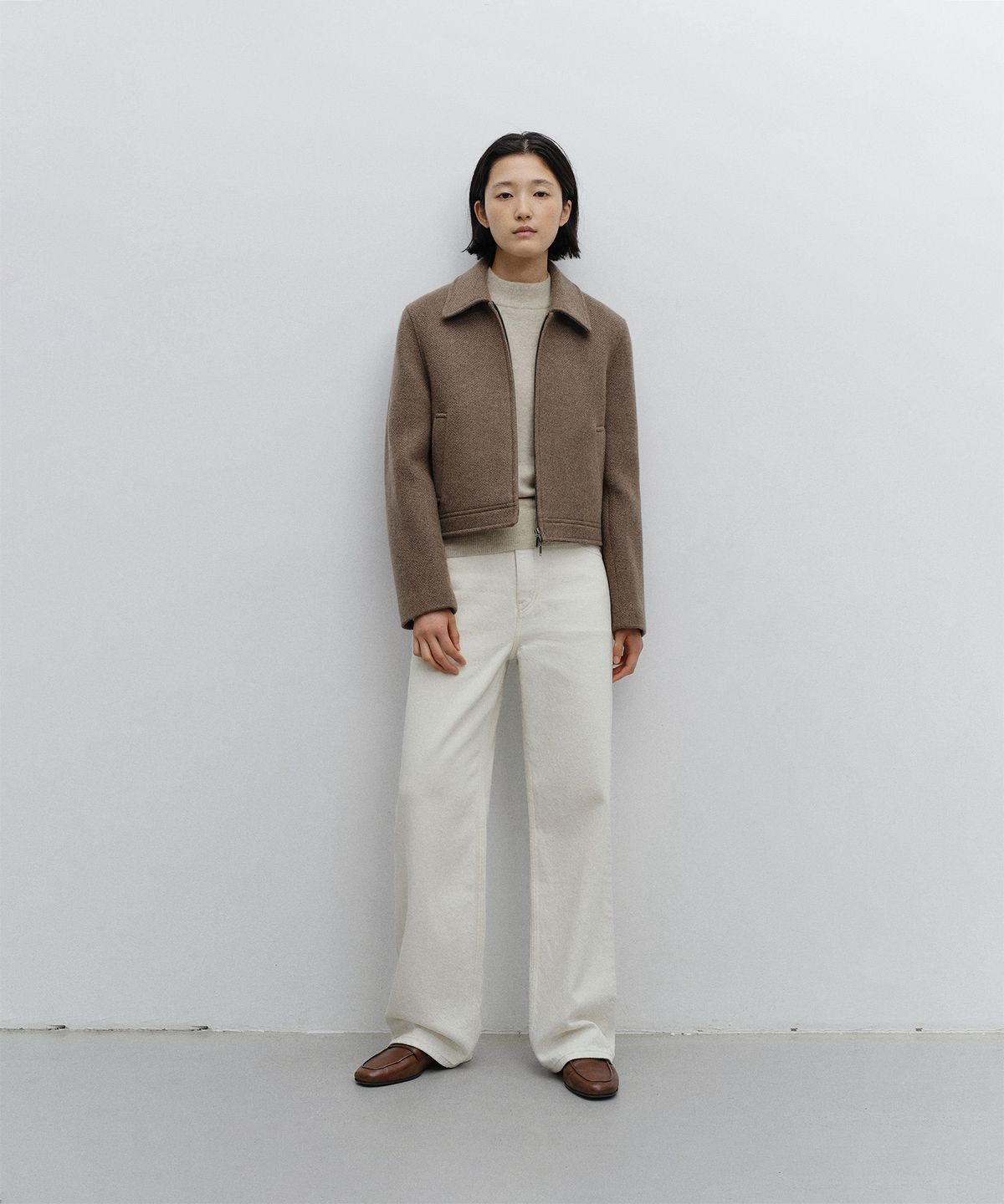 어나더오피스 우먼(ANOTHER OFFICE WOMEN) w. Clair Relaxed Denim (Ecru)