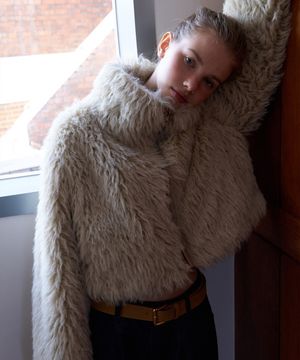 터틀 집업 퍼 자켓_Turtle Jacket