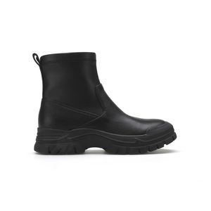 쟈넷 02 여성 앵클 부츠-블랙