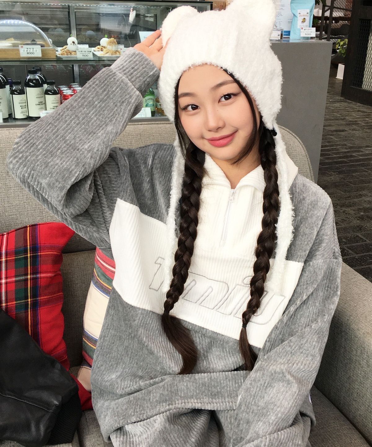 티미유(TMIU) 골지카라 집업 맨투맨
