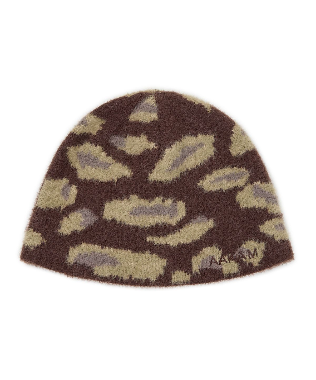아캄(AAKAM) Camouflage Fuzzy Beanie (Brown)