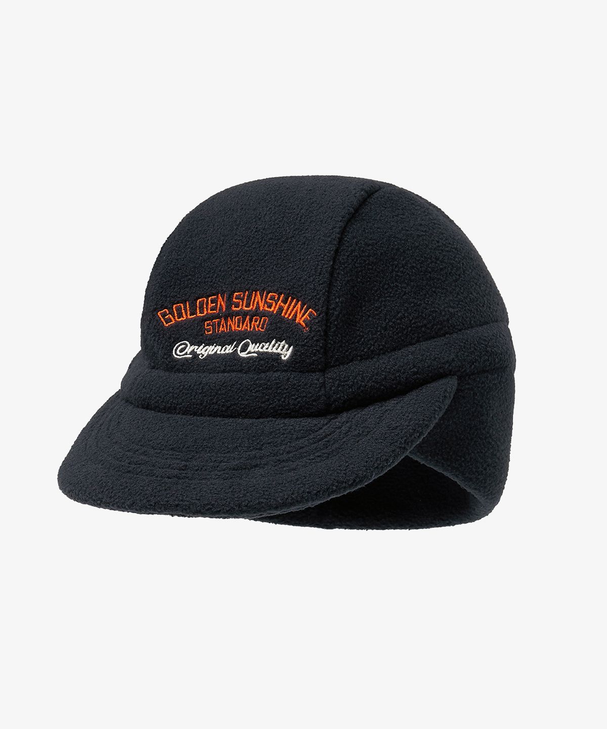 골든선샤인(GOLDEN SUNSHINE) Sunshine earflap fleece cap_Black night