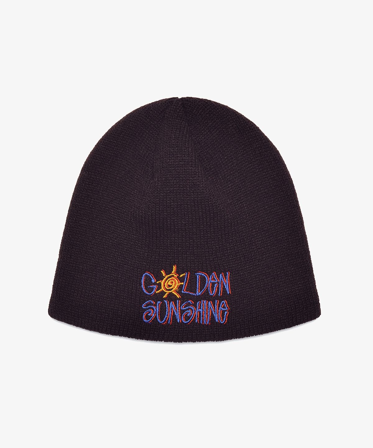 골든선샤인(GOLDEN SUNSHINE) Sunshine logo beanie_Khaki brown