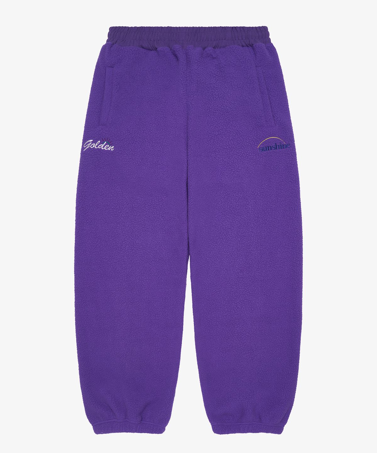 골든선샤인(GOLDEN SUNSHINE) Sherpa fleece jogger pants_Purple