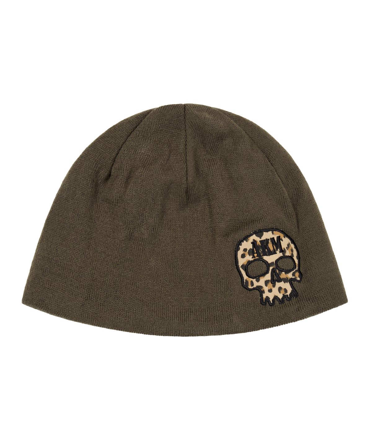 아캄(AAKAM) Skull Beanie (Khaki)