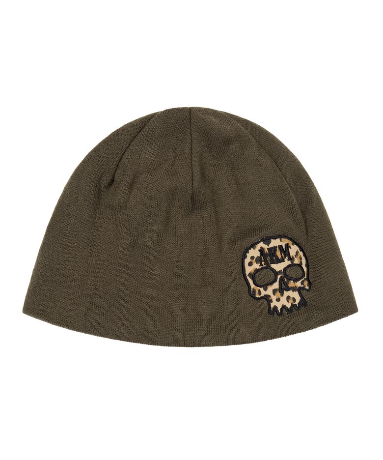 Skull Beanie (Khaki)