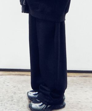 사이드턱 와이드팬츠