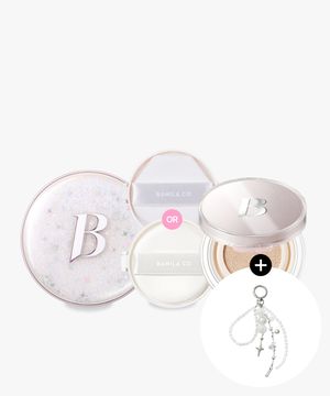 [핑크 홀리데이] 화이트/모이스처 쿠션+쿠션 하이라이터