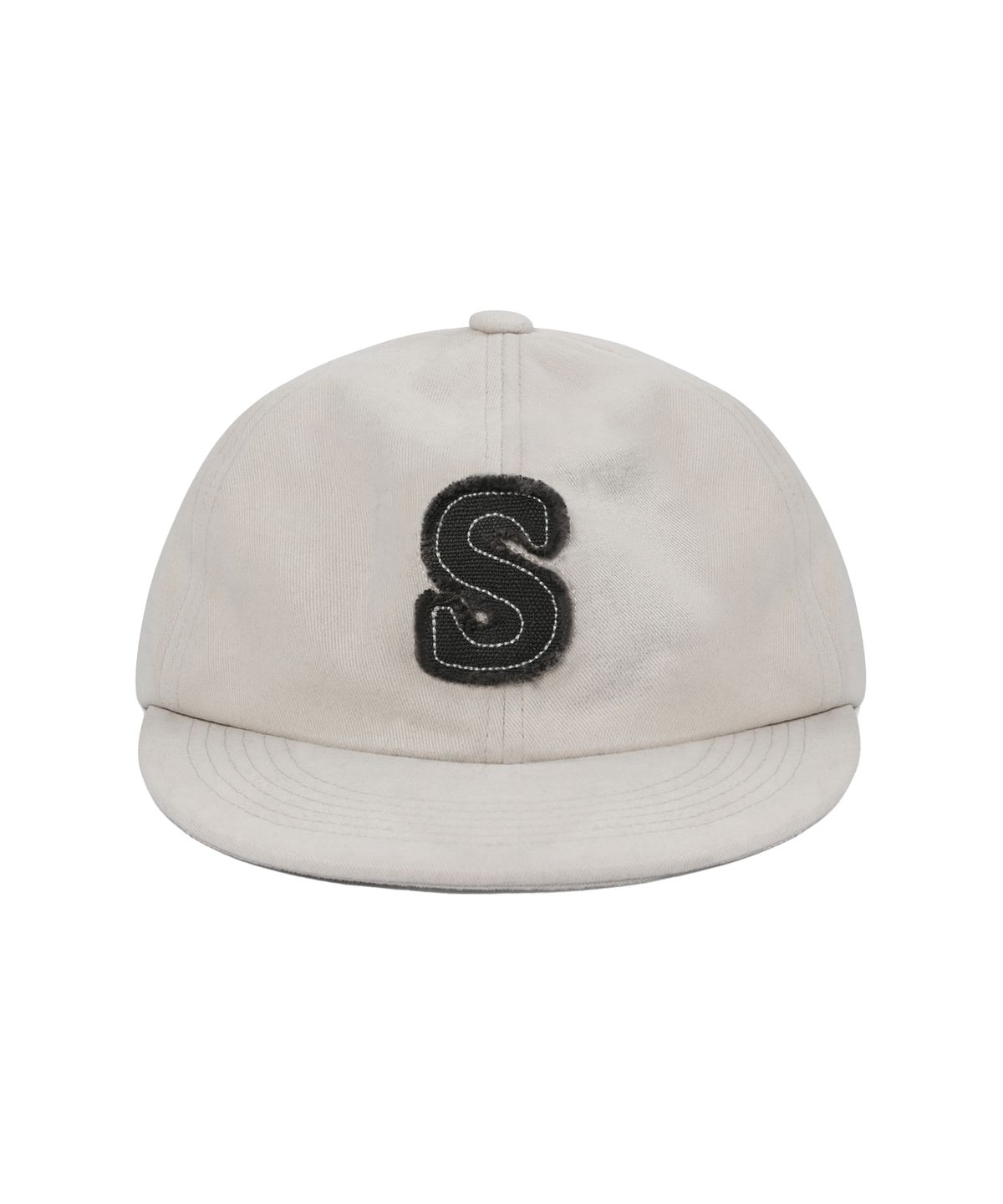 에스이에스티(S'EST) Stitch S Applique Cap Beige