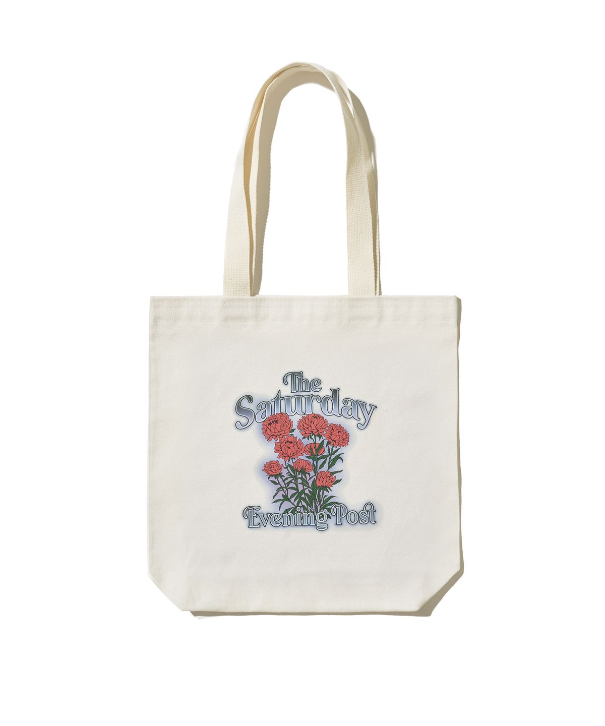 더 새터데이 이브닝 포스트(THE SATURDAY EVENING POST) Flower Graphic Eco Bag