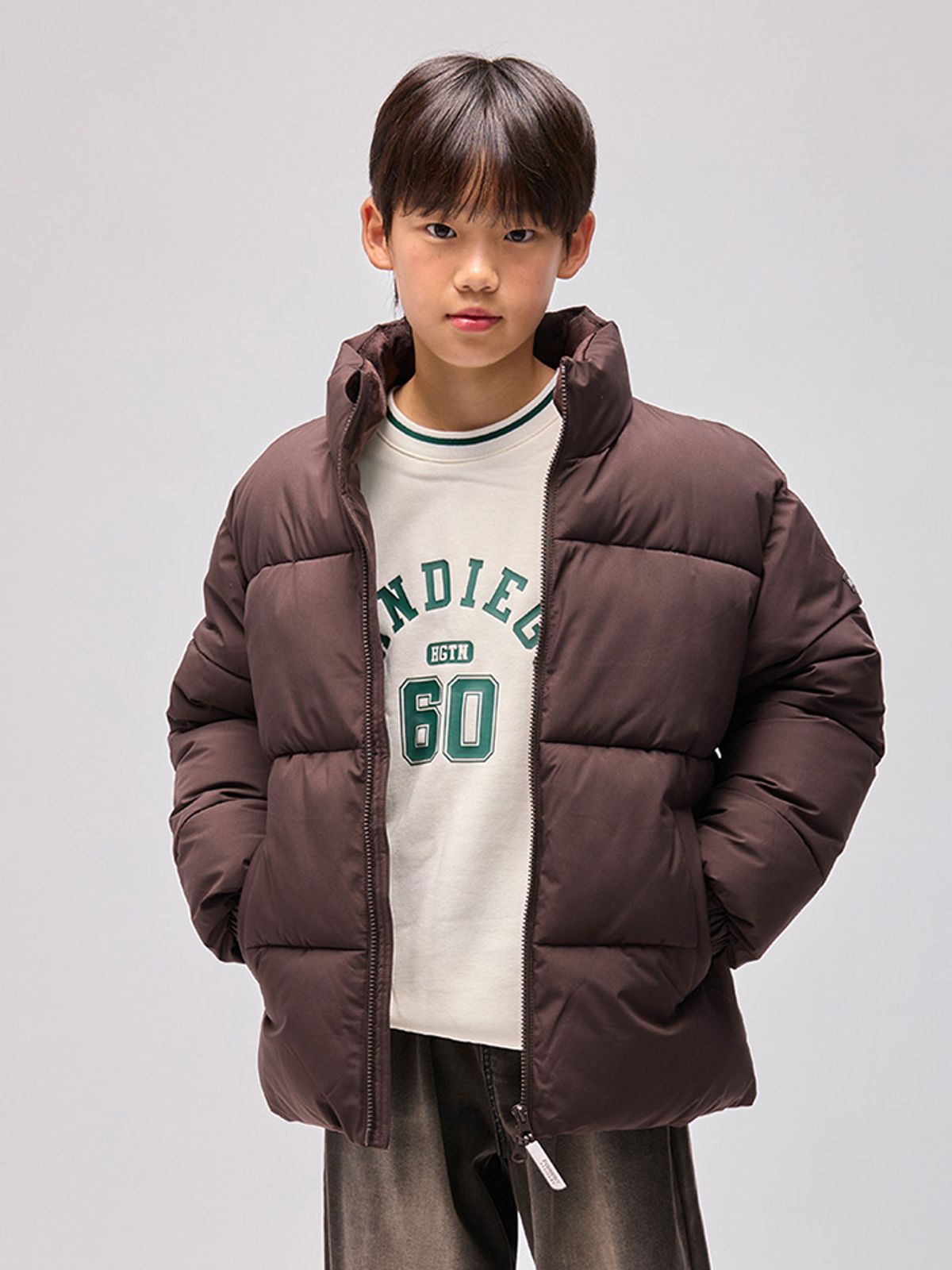 행텐 틴즈(HANGTEN TEENS) 틴즈 포레스트 푸퍼 점퍼_177(14540-010-806-69)