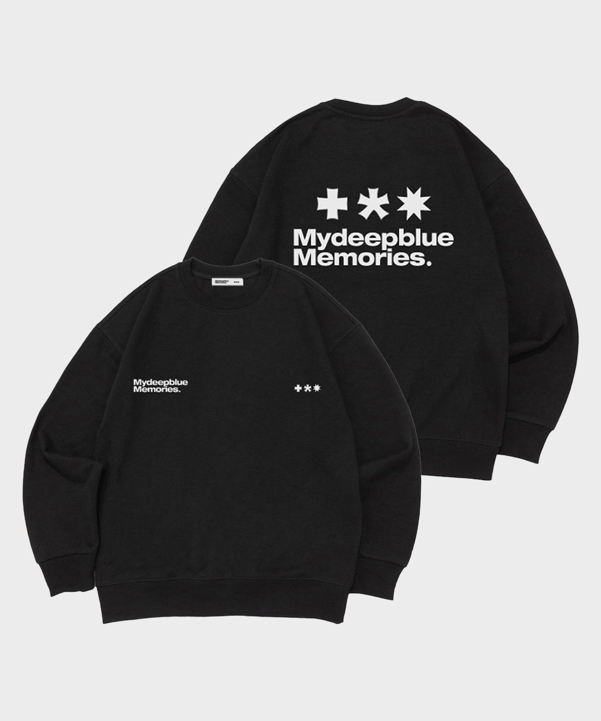 마이딥블루메모리즈(MY DEEP BLUE MEMORIES) MM SYMBOL LOGO MTM (BLACK)
