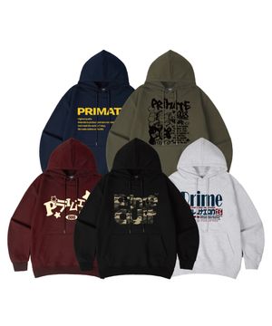 [2PACK][NO기모] PRIMATE GRAPHIC DESIGN SET 5 (선택2)