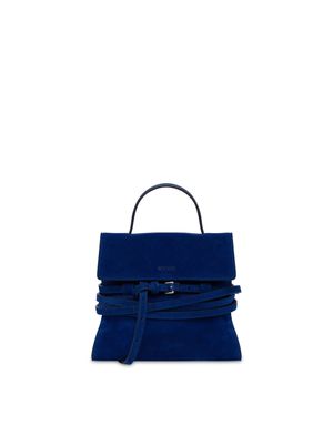타이 미 스웨이드 스몰 핸드백 BLUE