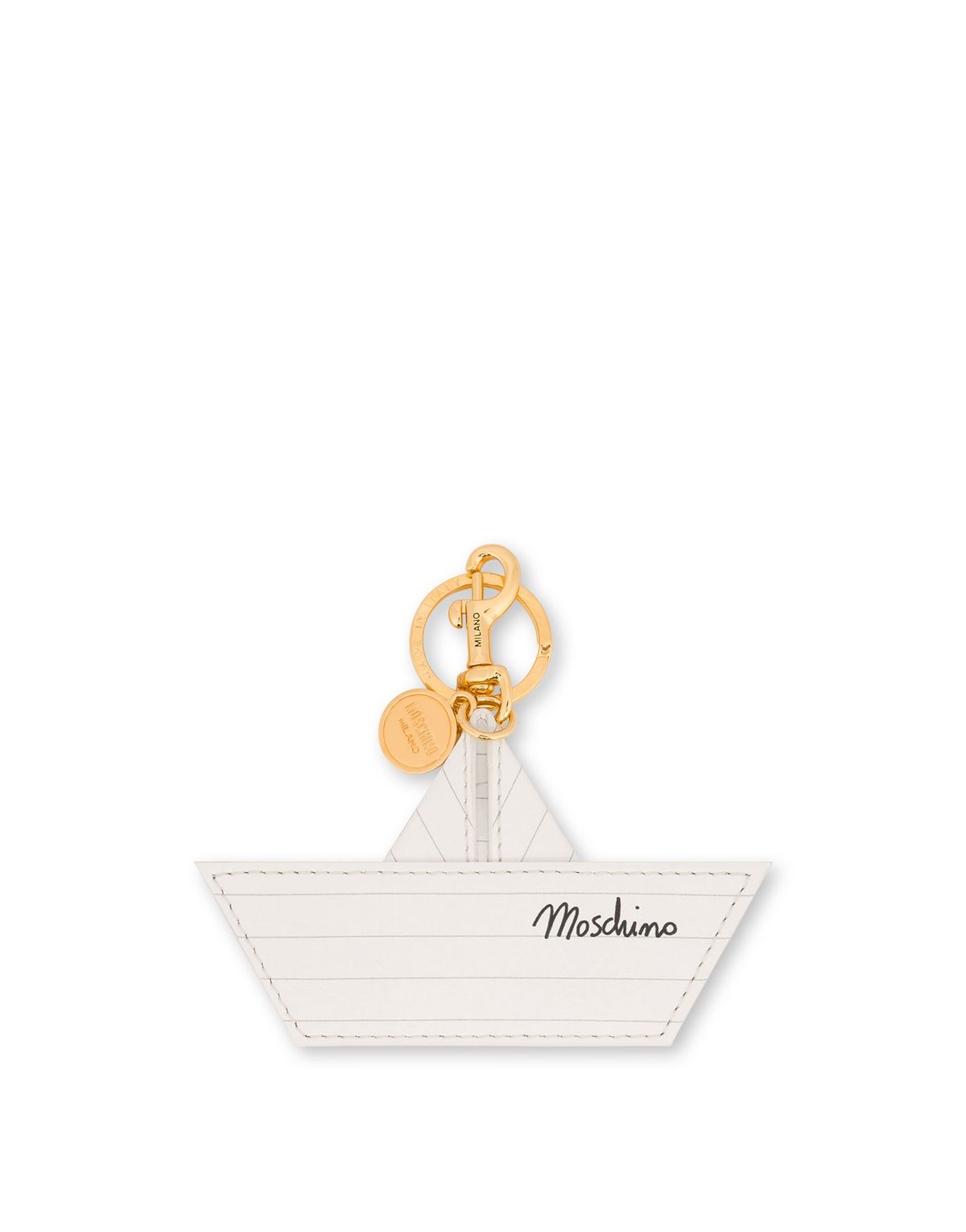 모스키노(MOSCHINO) 종이접기 보트 키링