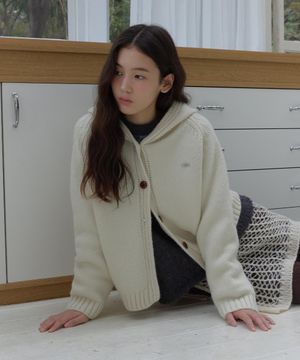 HEAVY HOOD CARDIGAN(IV)